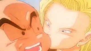 krillin realise his love with Android 18dragon Ball Z [upl. by Randall]