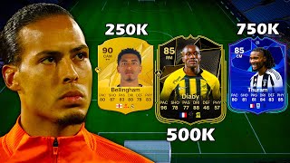 FC 25 BEST META SQUADS ⭐ 100k200k300k500k700k1m15m2m5m Squad Builder [upl. by Avin955]