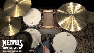 CampC Custom 12th amp Vine WalnutPoplarWalnut Drum Set 221316 [upl. by Niwred]