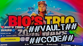 Fortnite  Bios Trio Zone Wars VAULT CODE [upl. by Notnirt270]