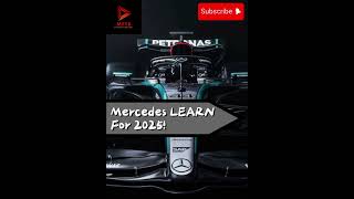 Mercedes LEARN FOR 2025 🇩🇪 f1 formula1 [upl. by Gordon]