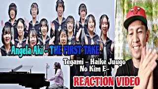 Angela Aki – TegamiHaikei Juugo No Kimi E THE FIRST TAKE REACTION VIDEO [upl. by Petey]