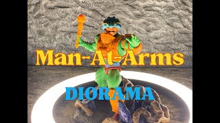 Diorama Tutorial Motu Series ManAtArms origins  200X [upl. by Leber]