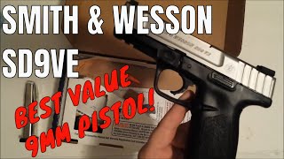 Unboxing Smith amp Wesson SD9VE Unmatched Value [upl. by Grinnell875]