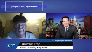 Andrew Grof on Spotlight TV with LOGAN CRAWFORD  CITI OF BOOKS [upl. by Valerle]