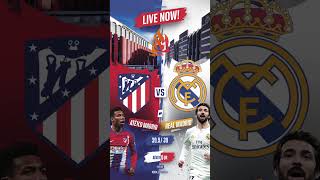 Atlético Madrid vs Real Madrid Live Match Preview Predictions amp Highlights [upl. by Enilrae]