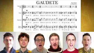 The Kings Singers  Gaudete arr Brian Kay [upl. by Lebatsirc648]