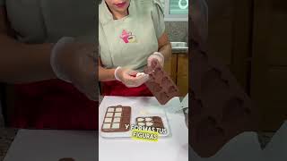 Aprende a hacer Figuras de Chocolate para Decorar tus Pasteles reposteriacreativa [upl. by Sheldon]