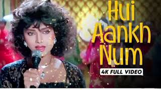 Hui Aankh Nam Aur Ye Dil Muskuraya 💕4k Full Video 🥀Anuradha Paudwal quotHindi Movie Sathi [upl. by Latsirhc]