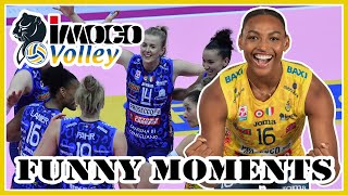 Prosecco Doc Imoco Conegliano Funny Moments  Funniest Volleyball Moments [upl. by Parfitt]