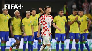 Brazil v Croatia Full Penalty Shootout  2022 FIFAWorldCup [upl. by Johansen]