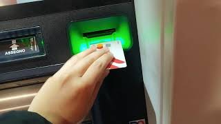 Versamento contanti con la carta Buddy allATM UniCredit [upl. by Ailene]