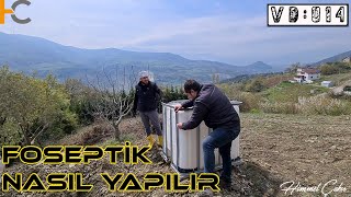 FOSEPTİK Çukuru Yapımı  Foseptik Çukuru Nasıl Yapılır  Köy evi lağım gideri [upl. by Kiran]