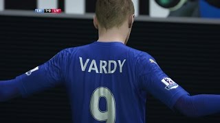 Jamie Vardy Wonder Goal Vs Liverpool ● 02022016 ● FIFA 16 Remake [upl. by Lerret994]