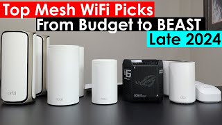 Top 6 Mesh WiFi Systems for 2024 Speed Range amp Budget Picks WiFi 6 WiFi 6E amp WiFi 7 [upl. by Roice329]