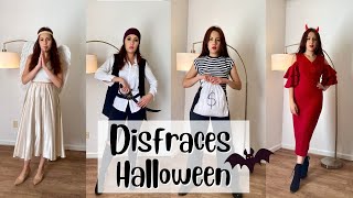 Disfraces de Halloween para mujer Ideas de disfraces con ropa que ya tienes [upl. by Anikas]