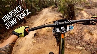 Mtb jumping with time remapping  Knapsack Jump Track  October 14 2019 [upl. by Daryle]