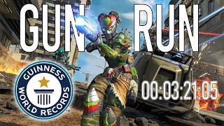 Apex Legends Gun Run WORLD RECORD Speedrun in 321 Any  Glitchless [upl. by Ycniuq]