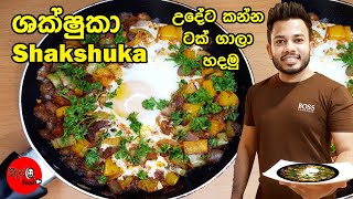 උදේට කන්න ලෙසි සුපිරි කැමක් Shakshuka [upl. by Devin]