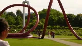 CLAES OLDENBURG skulptur GARTENSCHLAUCH freiburg [upl. by Irac]