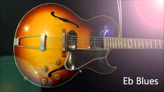 Blues Backing Track in Eb [upl. by Lavery]