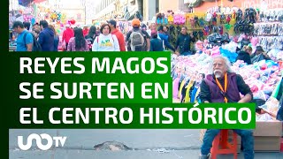 Comerciantes del Centro Histórico esperan a los Reyes Magos [upl. by Israeli404]