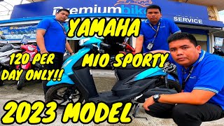 YAMAHA MIO SPORTY 2023 MODEL  PRICE UPDATED [upl. by Copp308]