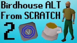 OSRS Birdhouse Alt From Scratch Ep 2 [upl. by Ahtanamas924]