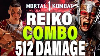 Mortal Kombat 1 Reiko Combos  MK1 Reiko Combo Guide [upl. by Anirol]