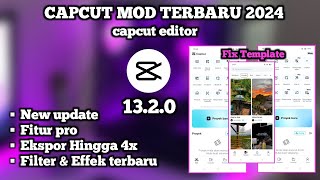 Capcut Mod Apk pro Terbaru 2024  Capcut pro v1320  New update  Capcut tutorial [upl. by Reinhardt]