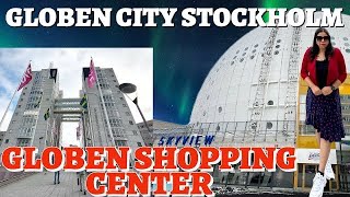 Globen city Stockholm Sweden  Globen shopping mall  Walking tour 4k [upl. by Ailene]