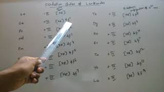 Oxidation states of Lanthanides [upl. by Sinegra]