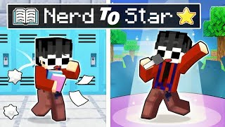 From NERD To STAR Story In Minecraft [upl. by Genesia]