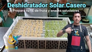 Crea tu propio DESHIDRATADOR casero y disfruta de un té de frutas y SNACKS saludables [upl. by Annohsak856]