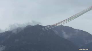 Frecce Tricolori a Lovere 2018 [upl. by Rosenthal]