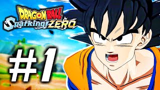 Dragon Ball Sparking Zero  Gameplay Walkthrough Part 1  Goku Story [upl. by Asereht]