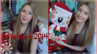 Wishlist 2014 ❄ Ce que je veux pour Noël [upl. by Broida692]