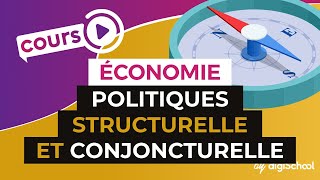 Politiques structurelle et conjoncturelle  Economie Terminale STMG  digiSchool [upl. by Luann846]