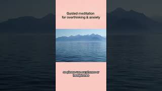 Can meditation STOP Overthinking⁉️ shorts trendingnow [upl. by Gnanmas86]