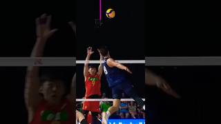 TJ Defalco Backhand spike is simply Awesome 😎😍tjdefalco usavolleyball volleyball shorts viral [upl. by Clim]