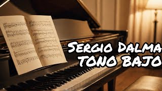 Sergio Dalma  Después TONO BAJO GM Piano Karaoke [upl. by Will170]