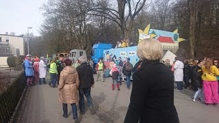 Faschingsumzug Mühldorf 2017 Zugaufstellung [upl. by Eiznekam]