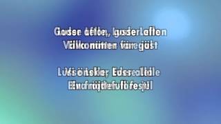 Goder Afton amp Lusse Lelle karaoke  lyrics [upl. by Alston]