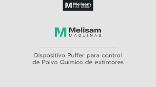 Dispositivo Puffer para Control del Polvo Químico de extintores matafuegos [upl. by Leamhsi386]