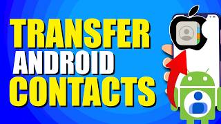 How To Transfer Android Contacts To iPhone StepbyStep Guide [upl. by Etterual277]