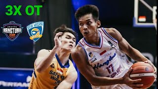 3X OVERTIME SATYA WACANA vs AMARTHA HANGTUAH  HIGHLIGHT GAME IBL [upl. by Nrubloc]