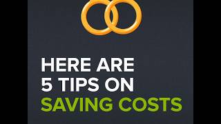 Wedding Tips 5 Ways to Save Costs [upl. by Fenwick664]