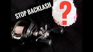 Unusual way to stop backlash for Baitcasting reel [upl. by Yknarf]