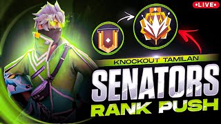 SENATORS  DAY3  SENATORS CS CHAMPIONS SESSION 3 FREEFIRE KOLIVE [upl. by Fihsak]