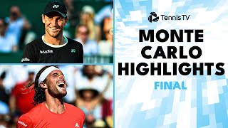 Casper Ruud vs Stefanos Tsitsipas For The Title 🏆  MonteCarlo 2024 Highlights Final [upl. by Tima977]